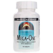 Mega-One Multiple with Iron, 90 Tablets, by Source Naturals
