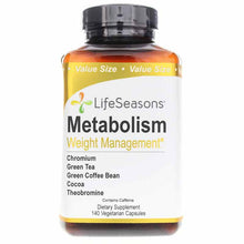 Metabolism, 140 Veg Capsules, by LifeSeasons