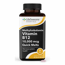 Methylcobalamin Vitamin B12 Quick Melts, by LifeSeasons
