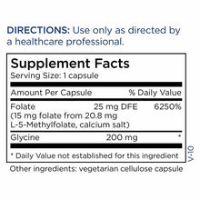 L-Methylfolate - 15 mg, 30 Capsules, by Metabolic Maintenance, image #2