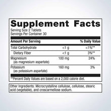 Mg/K Aspartate, 60 Tablets, by Metagenics, image #2