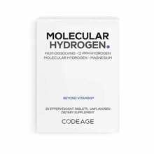 Molecular Hydrogen, Unflavored, 30 Tablets, by Codeage