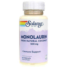 Monolaurin 500 Mg (Natural Coconut Source), by Solaray