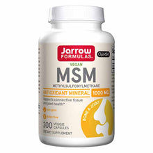 MSM 1000 Mg Capsules, 200 Veg Capsules, by Jarrow Formulas