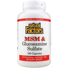 MSM & Glucosamine Sulfate, by Natural Factors