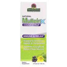 Mullein-X Cough Syrup Immune & Relax, by Natures Answer