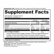 Multi Collagen Protein Powder, Chocolate, 10 Oz, by Ancient Nutrition, image #2