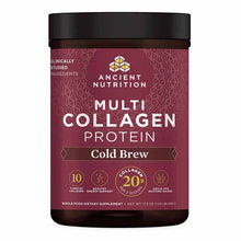 Multi Collagen Protein Powder, Cold Brew, 17.5 Oz, by Ancient Nutrition