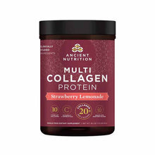 Multi Collagen Protein Powder, Strawberry Lemon, 18.1 Oz, by Ancient Nutrition