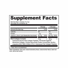 Multi Collagen Protein Powder, Strawberry Lemon, 18.1 Oz, by Ancient Nutrition, image #3