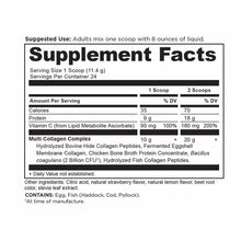 Multi Collagen Protein Powder, Strawberry Lemon, 9.65 Oz, by Ancient Nutrition, image #2