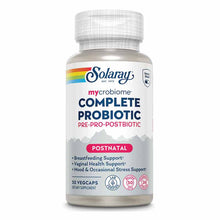 Mycrobiome Complete Probiotic Postnatal, 30 Capsules, by Solaray
