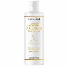 Nanofood Liquid Collagen Trim & Glow, French Vanilla, by Codeage