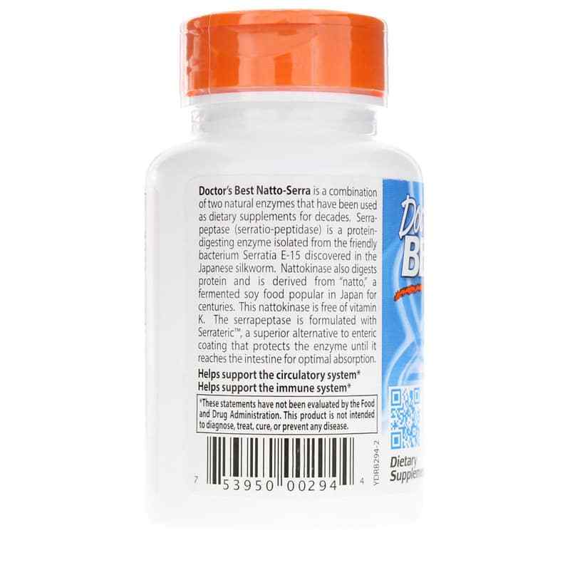 Pslalae Natto-Serra Supplement – Nattokinase & Serrapeptase For Heart & Immune Support (30/60/120 Caps)