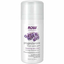 Progesterone Balancing Skin Cream, Lavender, by NOW Foods