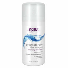 Progesterone Balancing Skin Cream, Unscented, by NOW Foods