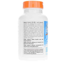 Natural Vitamin K2 MK-7 45 Mcg, 180 Veg Capsules, by Doctors Best, image #3