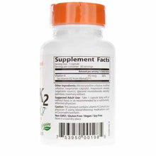 Natural Vitamin K2 MK-7 45 Mcg, 60 Veg Capsules, by Doctors Best, image #2