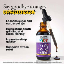 NDF Happy Herbal Drops, Peach, 4 Oz, by BioRay Kids, image #4