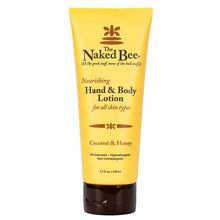 Nourishing Hand & Body Lotion, Coconut & Honey, 6.7 Oz, by Naked Bee