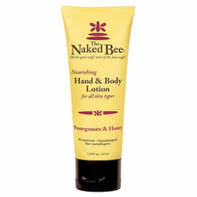 Nourishing Hand & Body Lotion, Pomegranate & Honey, 2.25 Oz, by Naked Bee