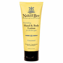 Nourishing Hand & Body Lotion, Unscented, 2.25 Oz, by Naked Bee
