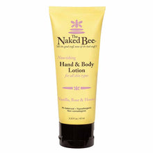 Nourishing Hand & Body Lotion, Vanilla Rose & Honey, 2.25 Oz, by Naked Bee
