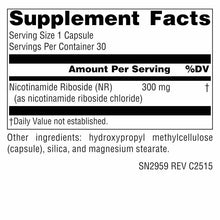 NR Nicotinamide Riboside 300 Mg, 30 Vegan Capsules, by Source Naturals, image #2