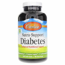 Nutra-Support Diabetes, 180 Softgels, by Carlson Labs