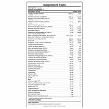 Supplement Facts label for Nutrivene-D Daily Supplement showing serving size of 9 capsules with 21 servings per container and