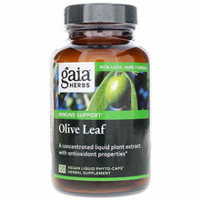 Olive Leaf, 120 Liquid Phyto Caps, by Gaia Herbs