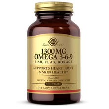 Omega 3-6-9 1300 Mg, 60 Softgels, by Solgar