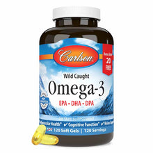 Omega-3 EPA|DHA|DPA, 120 Softgels Bonus, by Carlson Labs, image #5