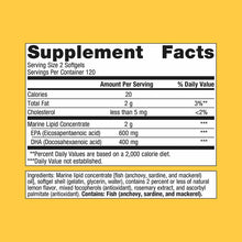 OmegaGenics Fish Oil EPA-DHA 500 mg, 240 Softgels, by Metagenics, image #2
