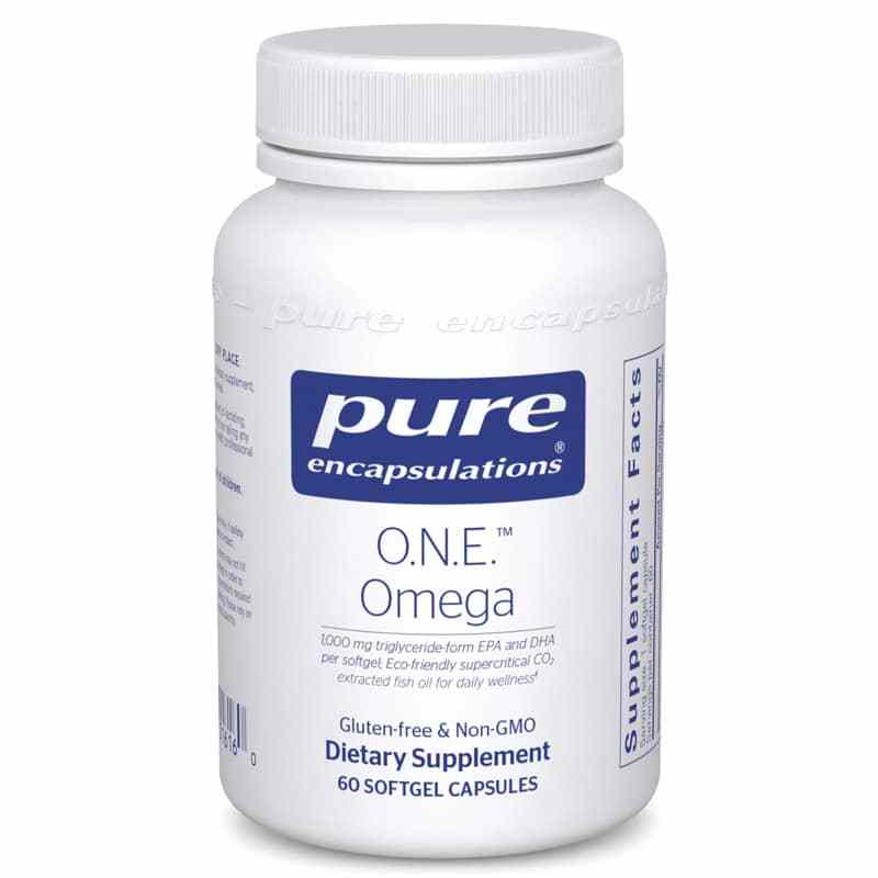 O.N.E. Omega, 60 Capsules, by Pure Encapsulations