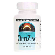 OptiZinc Zinc Methionine Sulfate Complex, 240 Tablets, by Source Naturals