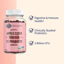 Organic Apple Cider Vinegar Probiotic Gummies, 60 Gummies, by Garden of Life mykind Organics