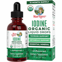 Organic Iodine Drops, by MaryRuth's Organics