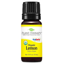 Organic Lemon Essential Oil, .33 Oz, by Plant Therapy