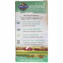 Organic Plant Calcium with Vegan D3, 90 Veg Tablets, by Garden of Life mykind Organics, image #3