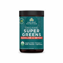 Organic Super Greens Alkalize & Detox Powder, by Ancient Nutrition