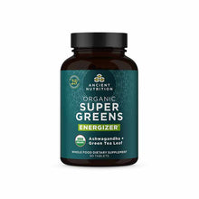 Organic Super Greens Energizer Tablets, 90 Tablets, by Ancient Nutrition