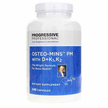 Osteo-Mins PM with D + K1, K2, by Progressive Labs