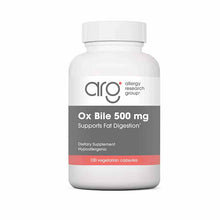 Ox Bile 500 Mg, by Allergy Research Group