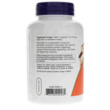 Pancreatin 10X 200 Mg, 250 Capsules, by NOW Foods, image #3