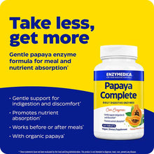 Papaya Complete, 120 Tablets, by Enzymedica, image #3