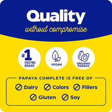 Papaya Complete, 240 Tablets, by Enzymedica, image #8