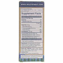 Peak Omega-3 Liquid, 4.23 Oz, by Wiley's Finest, image #3