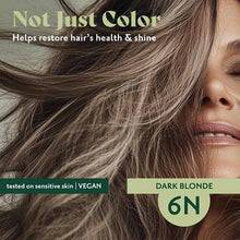 Permanent Hair Color Gel, 6N Dark Blonde, by Herbatint, image #3