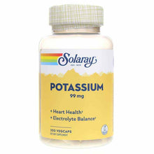 Potassium 99 Mg, 200 Veg Capsules, by Solaray